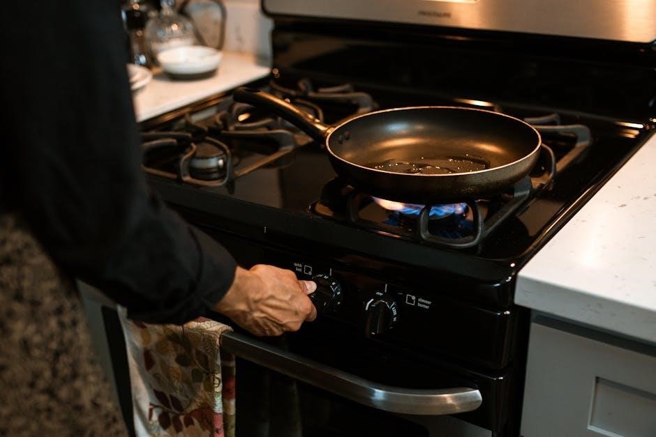 ge self cleaning gas oven instructions
